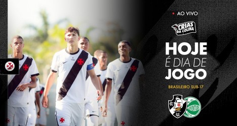 Vasco enfrenta o Juventude em confronto decisivo pelo Campeonato Brasileiro Sub-17