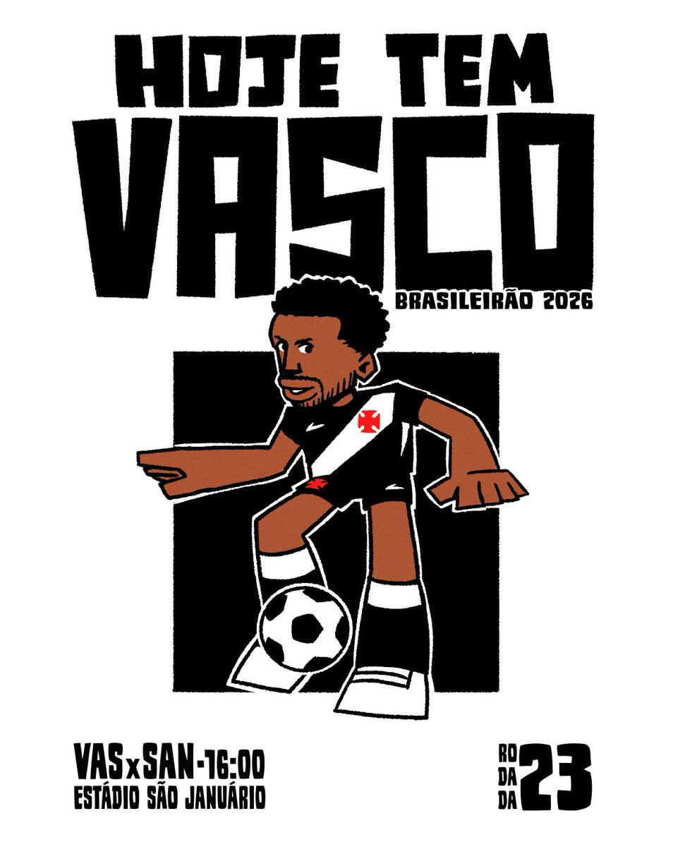Vasco enfrenta Santos em São Januário pela vigésima terceira rodada do Brasileirão