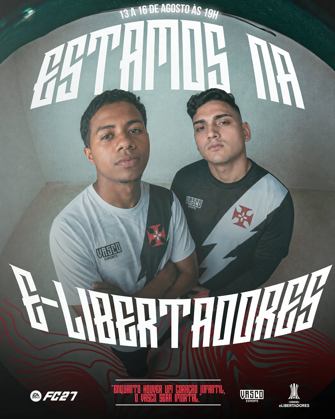 Vasco eSports mira vaga na eLibertadores de EA FC 27 Mobile com atleta Losty