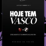 Vasco estreia no Campeonato Carioca sub-17 feminino contra o Flamengo