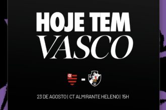 Vasco estreia no Campeonato Carioca sub-17 feminino contra o Flamengo