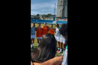 Vasco feminino conquista vantagem importante contra o Taubaté no Brasileirão a2