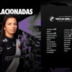Vasco feminino divulga elenco para a decisão das quartas de final contra o Taubaté