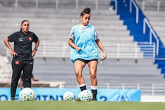 Vasco feminino intensifica preparação física em Maceió