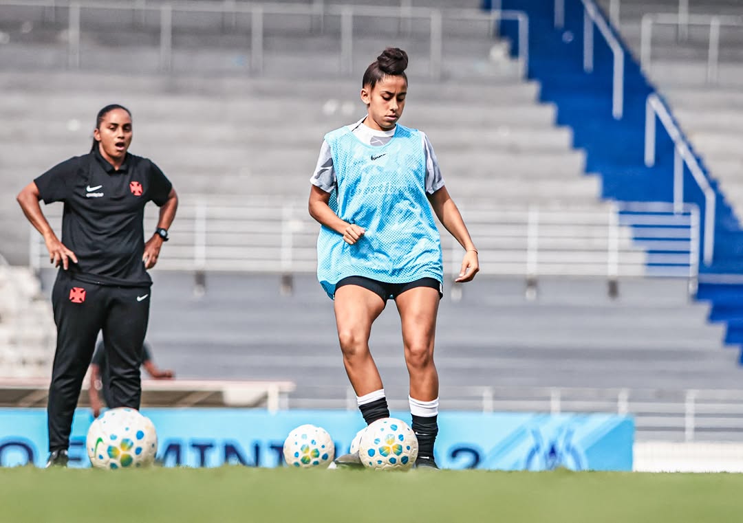 Vasco feminino intensifica preparação física em Maceió
