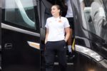 Vasco feminino registra desembarque do elenco em São Januário