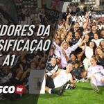 Vasco feminino vibra nos bastidores com acesso à Série a1 após triunfo sobre o Taubaté