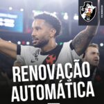 Vasco garante renovação de Jair se volante cumprir meta de 60% dos jogos no segundo semestre