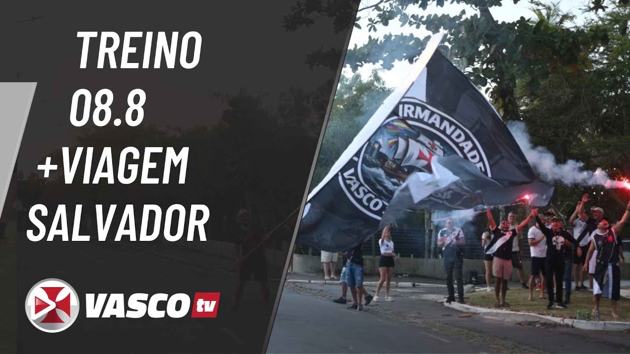 Vasco intensifica preparação e embarca para confronto decisivo em Salvador