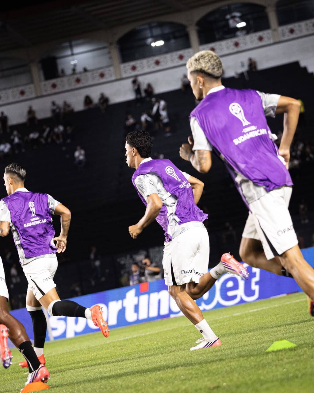 Vasco intensifica preparação física antes de confronto pela Sul-americana