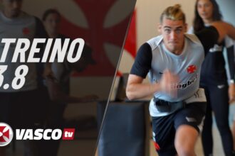 Vasco intensifica preparação física com foco em desempenho no CT