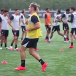 Vasco intensifica treinos de olho no confronto decisivo contra o Olimpia