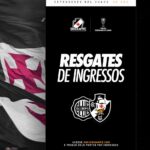 Vasco libera resgate de ingressos para duelo contra o Olimpia no Paraguai