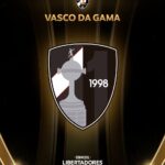 Vasco Libertadores: Conmebol celebra campeão de 1998 com patch oficial