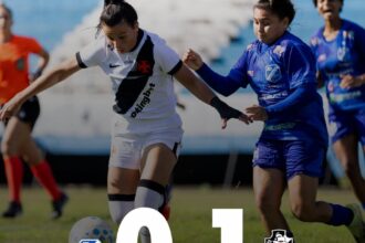 Vasco lidera placar contra o Taubaté no primeiro tempo pelo Brasileiro Feminino a2