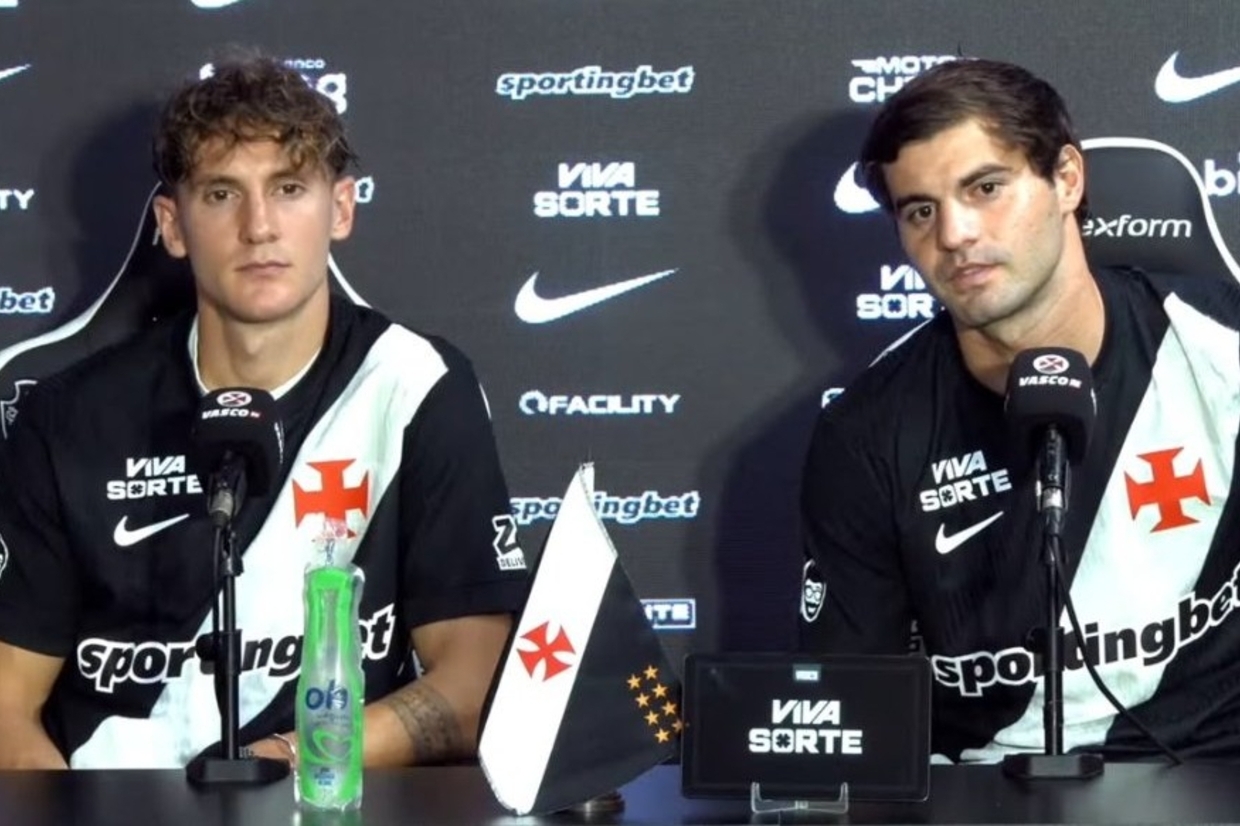 Vasco oficializa chegada dos argentinos Santiago Sosa e Facundo Colidio