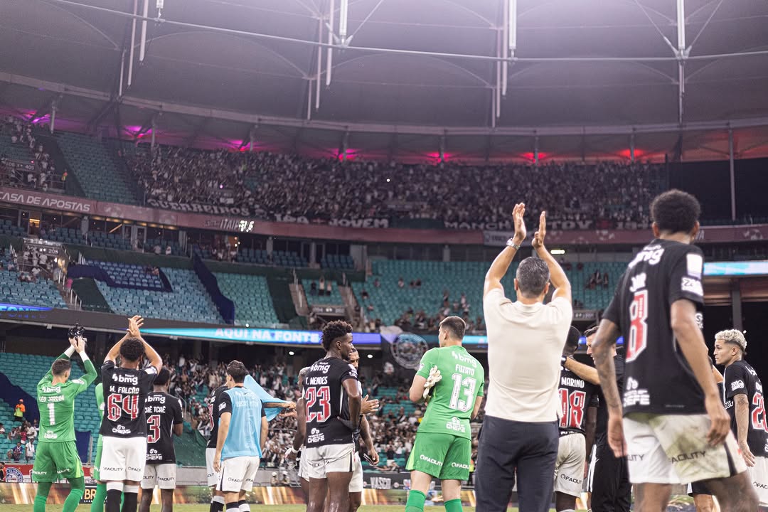 Vasco reconhece presença da torcida em duelo realizado na Fonte Nova