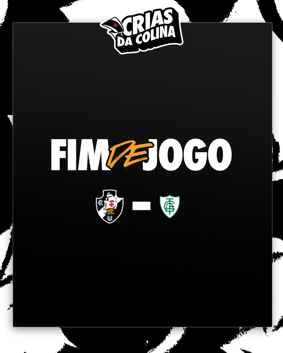 Vasco sofre revés para o América-mg no Campeonato Brasileiro Sub-17