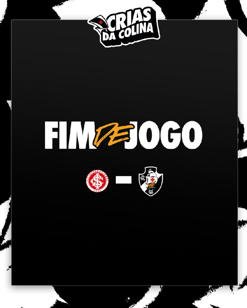 Vasco sofre revés para o Internacional pelo Campeonato Brasileiro Sub-17