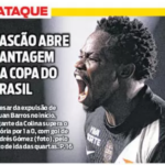 Vasco supera expulsão e vence Vitória na Copa do Brasil