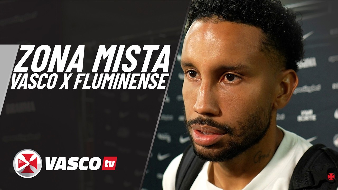 Vasco supera Fluminense e jogadores analisam vitória em zona mista