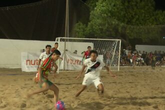 Vasco supera Sampaio Corrêa nos pênaltis em amistoso de beach soccer