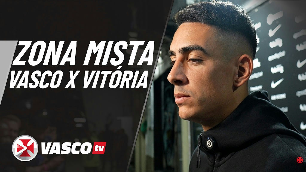 Vasco supera Vitória em São Januário e jogadores analisam desempenho na zona mista
