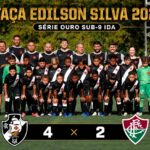 Vasco vence Fluminense de virada na semifinal da Taça Edilson Silva Sub-9