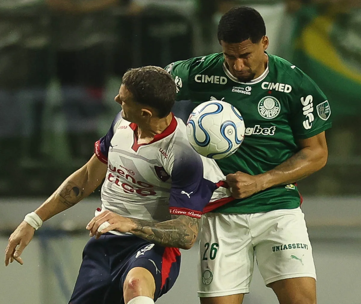 Vegetti analisa empate do Cerro Porteño contra o Palmeiras na Libertadores