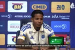 Wesley destaca gratidão ao Cruzeiro e ao clube formador em sua apresentação oficial