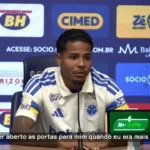 Wesley destaca gratidão ao Cruzeiro e ao clube formador em sua apresentação oficial