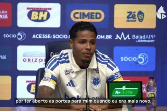 Wesley destaca gratidão ao Cruzeiro e ao clube formador em sua apresentação oficial