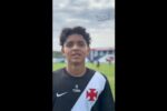 Yan Falcão celebra gol e vitória do Vasco na estreia do Carioca sub-20