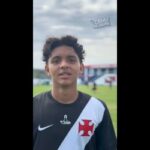 Yan Falcão celebra gol e vitória do Vasco na estreia do Carioca sub-20