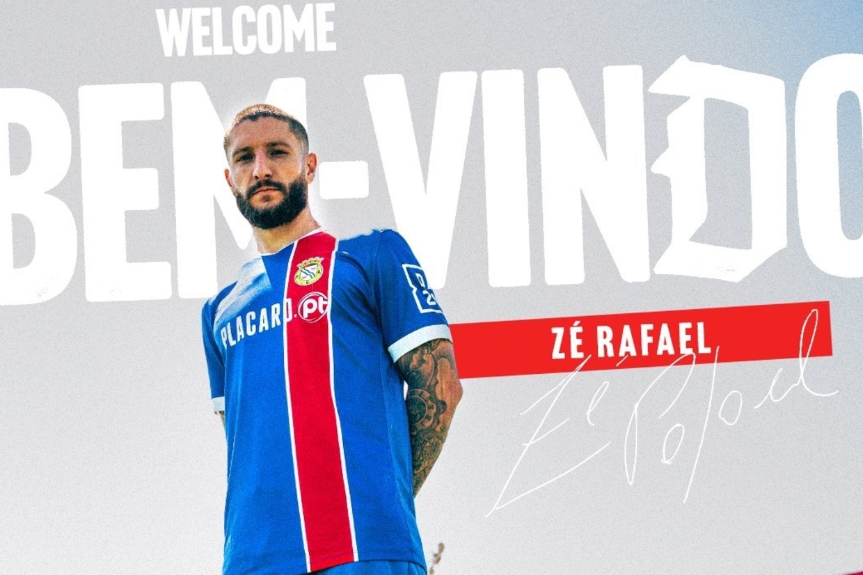 Zé Rafael inicia jornada europeia em Portugal após passagem pelo Santos