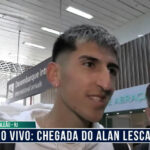 Alan Lescano chega ao Rio de Janeiro para reforçar elenco vascaíno
