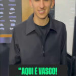 Alan Lescano declara apoio ao Vasco em vídeo viral nas redes sociais