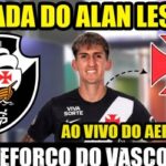 Alan Lescano desembarca no Rio de Janeiro para reforçar o elenco do Vasco