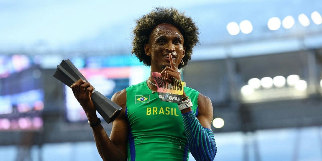 Alison dos Santos domina Mundial de Atletismo Ultimate em Budapeste