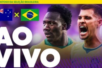 Amistoso Brasil x Austrália: Seleção entra em campo com Rayan titular e promessas no banco