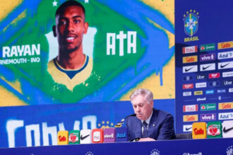 Ancelotti chama 26 atletas para amistosos do Brasil de olho na renovação para 2030