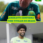 Ancelotti define escalação da Seleção Brasileira para amistoso contra a Austrália