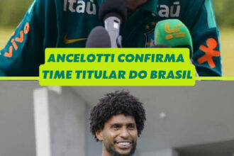 Ancelotti define escalação da Seleção Brasileira para amistoso contra a Austrália