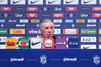 Ancelotti inicia renovação da seleção brasileira com oito novos nomes