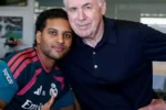 Ancelotti monitora recuperação de trio brasileiro no CT do Real Madrid visando amistosos da seleção