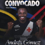 Andrés Gómez é convocado pela Colômbia para compromissos na Data FIFA