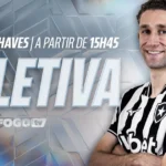 Arthur Chaves é apresentado oficialmente como novo reforço do Botafogo