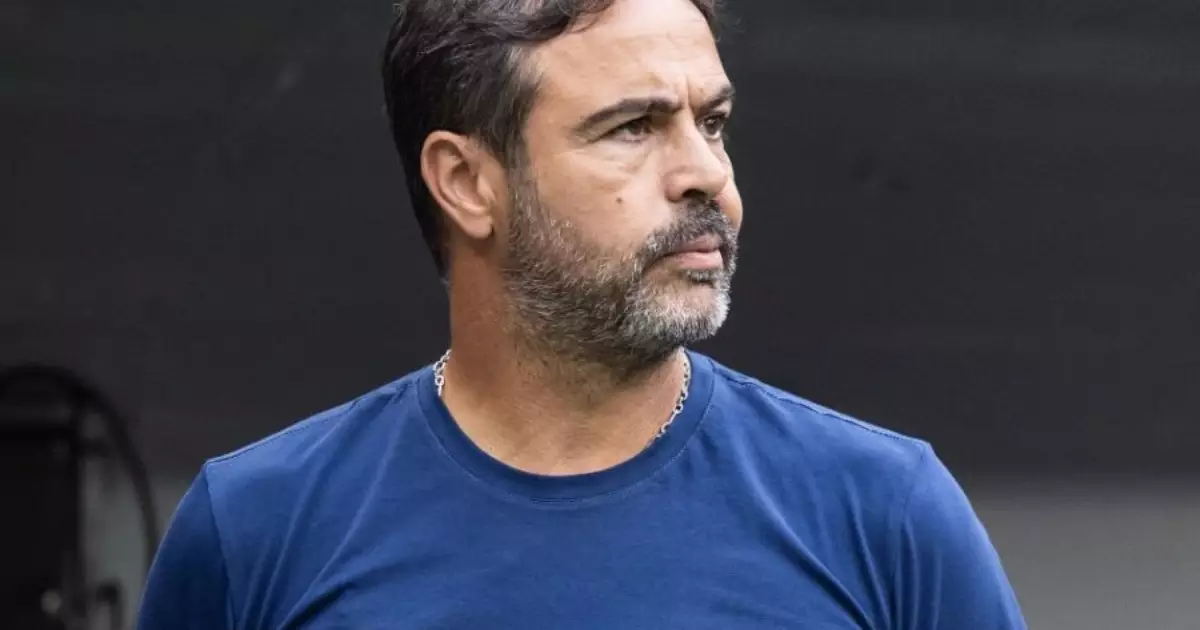 Artur Jorge assume responsabilidade após derrota do Cruzeiro para o Santos