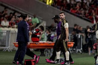 Ayrton Lucas sofre lesão muscular e desfalca o Flamengo