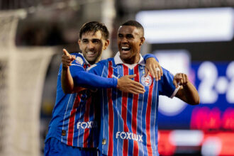 Bahia vence Bragantino fora de casa e consolida posição no G-5 do Brasileirão